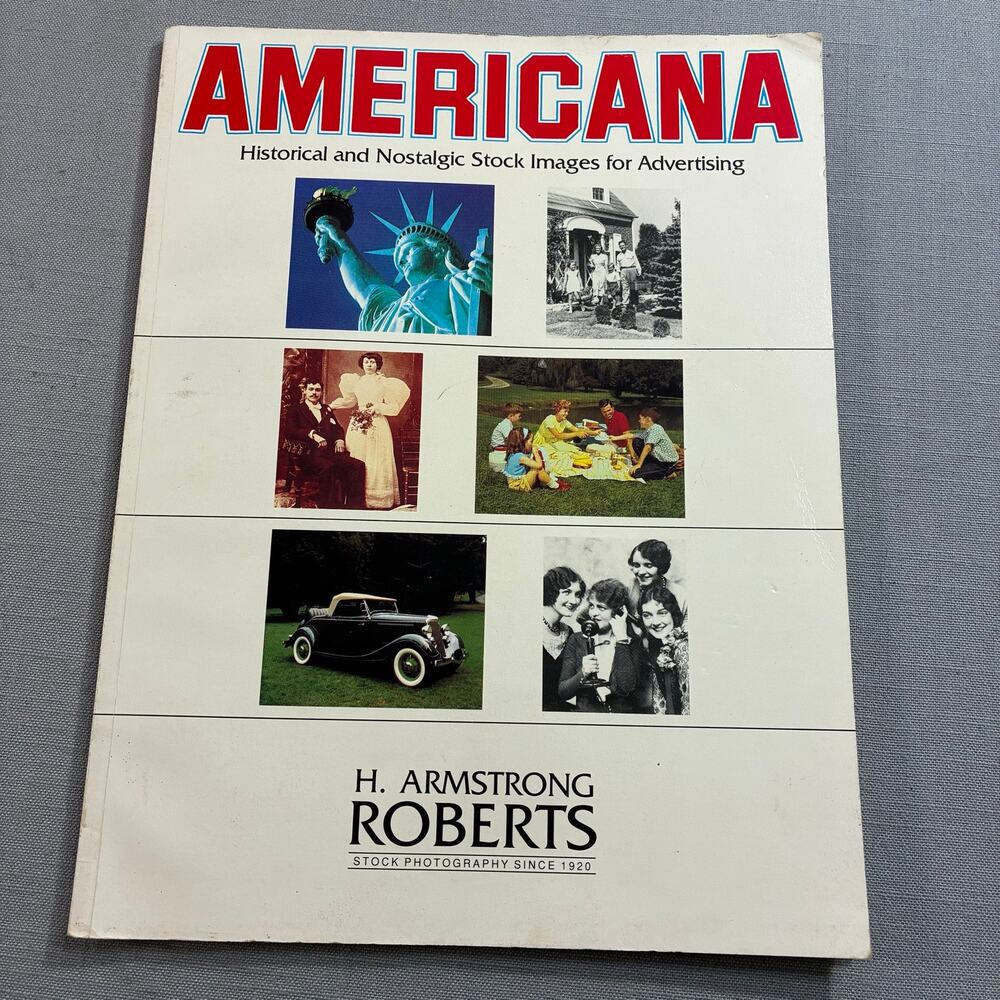Vintage H Armstrong Roberts Americana Stock Photography Advertising Catalog